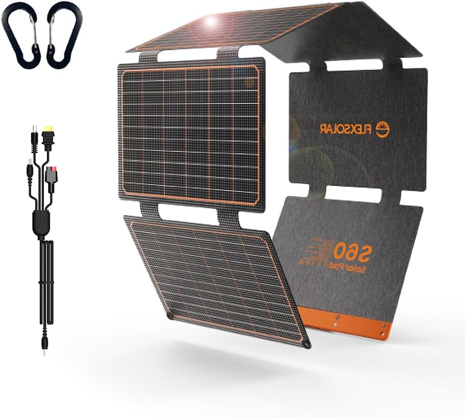SoLa ② FlexSolar® S60 SolarPad Solar Panel Charger | 60W | Flex Solar
