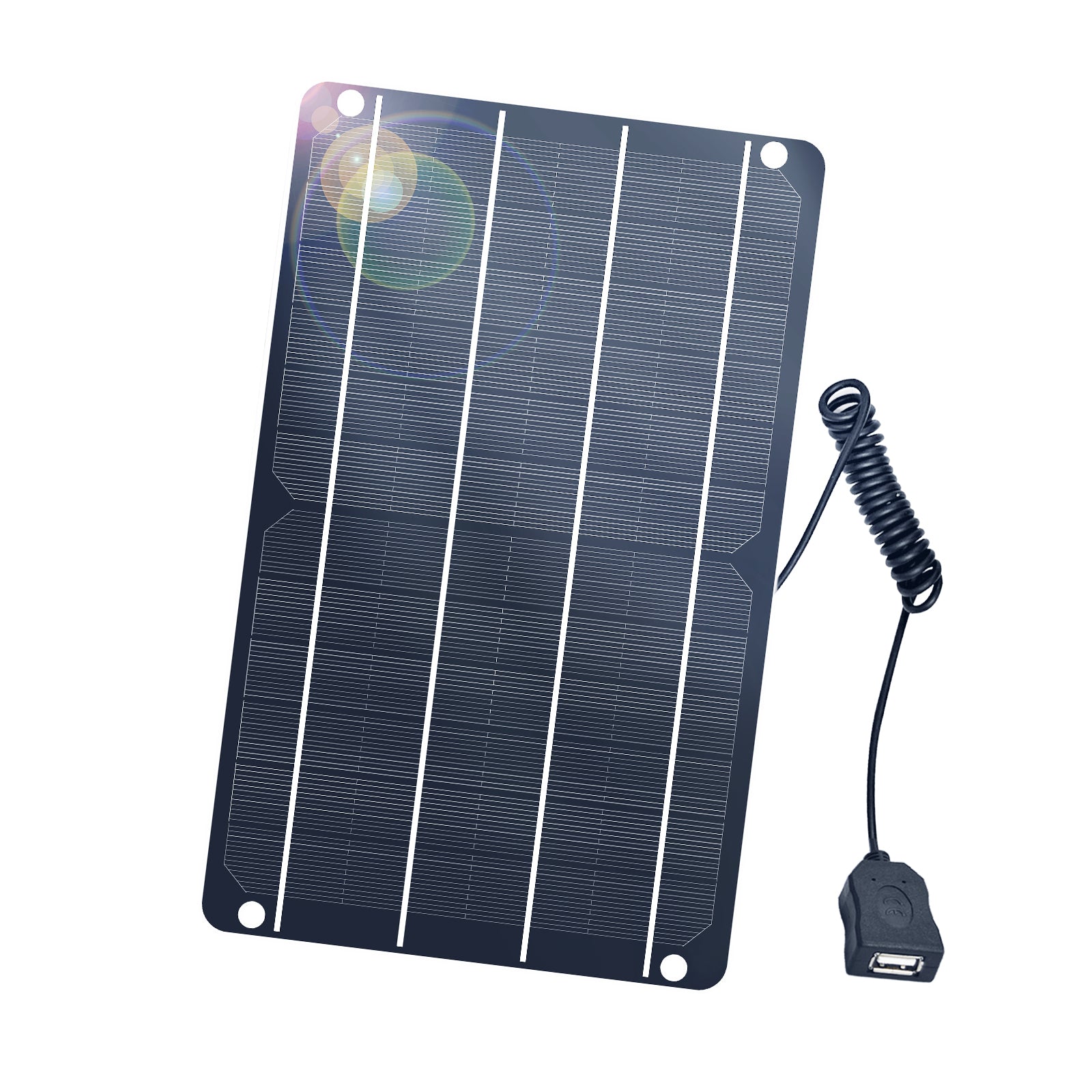 Solar Charger Panel 3W 5V Multifunctional UV Resistant