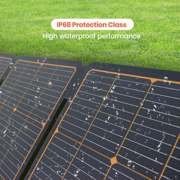 120W Foldable Solar Panel with Stand F120