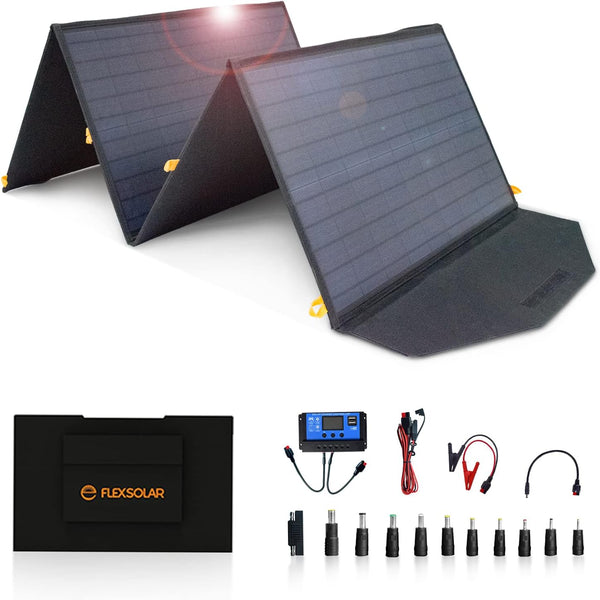 Flexsolar® C120 Foldable Solar Panels Charger | 120W