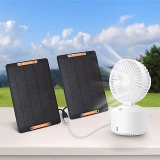 FlexSolar® Portable 12W USB Mini Solar Panel Small 5V 6W Solar Chargers