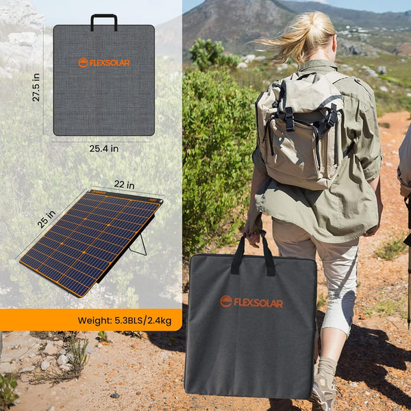 FlexSolar® A60 Portable Solar Panel Charger | 60W