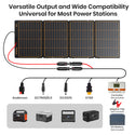 Flexsolar® F240 Foldable Solar Panel for Power Station| 240W