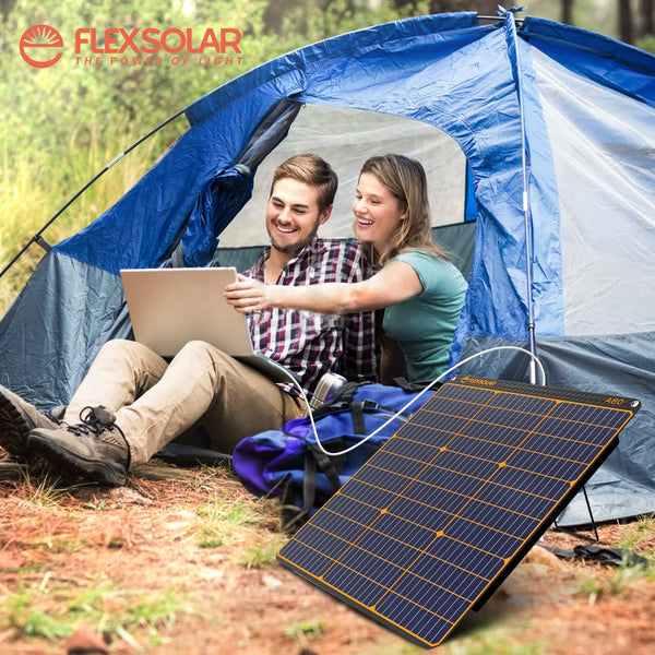 60W Portable Solar Panel with Kickstand