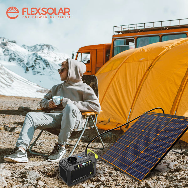 60W Portable Solar Panel with Kickstand