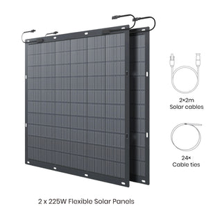 Flexsolar® FlexWatt 400W/800W Balcony Solar Power System