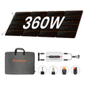 Flexsolar® F360 Foldable Solar Panel for Power Station| 360W（4 in 1 Extention Cable Not Included）