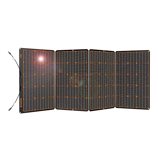 Flexsolar® F360 Foldable Solar Panel for Power Station| 360W（4 in 1 Extention Cable Not Included）