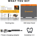 FlexSolar® S60 60W SolarPad Solar Panel Charger |  Official Refurbished