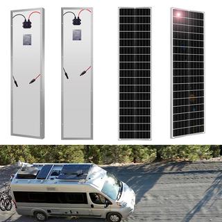 195W Solar Panel 18V for RV Charging System (Inquire for a quote MOQ 23pcs one pallet)