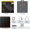 FlexSolar® A60 Portable Solar Panel Charger | 60W