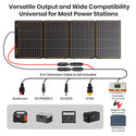 Flexsolar® F240 Foldable Solar Panel for Power Station| 240W