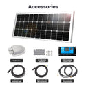 100W RV Charging System accessories