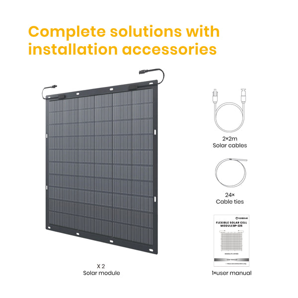 Flexsolar® FlexWatt 400W/800W Balcony Solar Power System