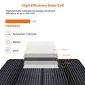 Kit de panneaux solaires 200W pour mallette