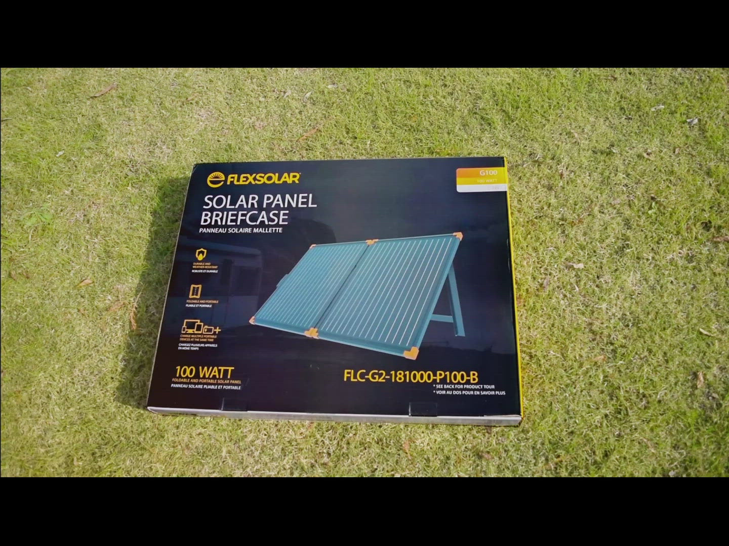 200W Briefcase Solar Panel Kit