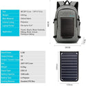 FlexSolar Backpack with Built-in 3500mAh Battery for Digital Cameras and All USB Devices