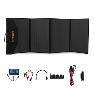 120W Foldable Solar Panel Kit