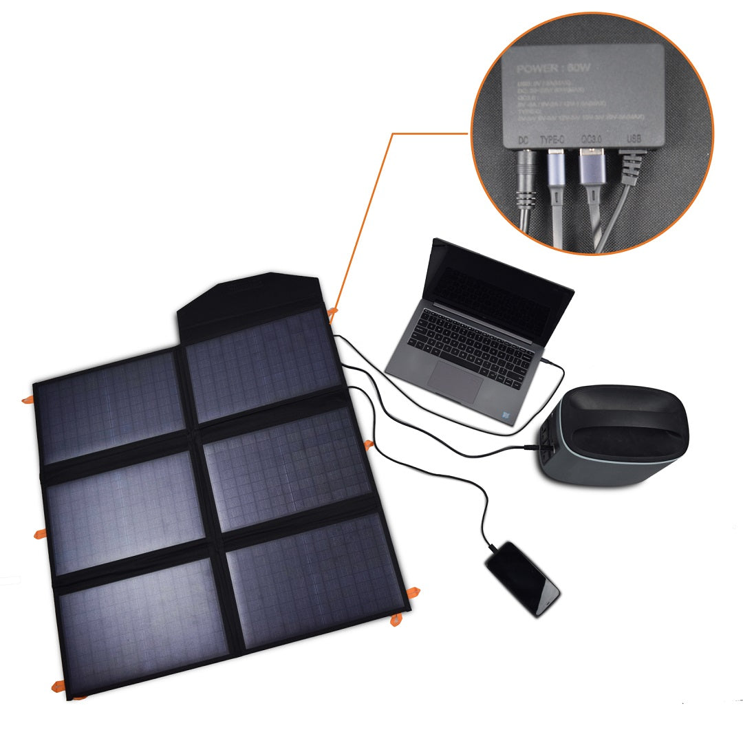 60W 12V Foldable Mono Solar Panels | FLEXSOLAR®