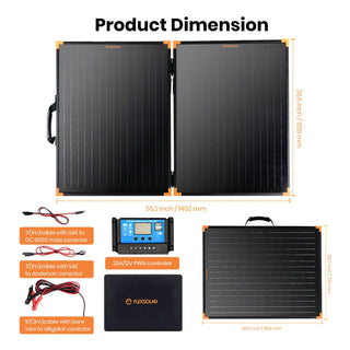 briefcase solar panel kit
